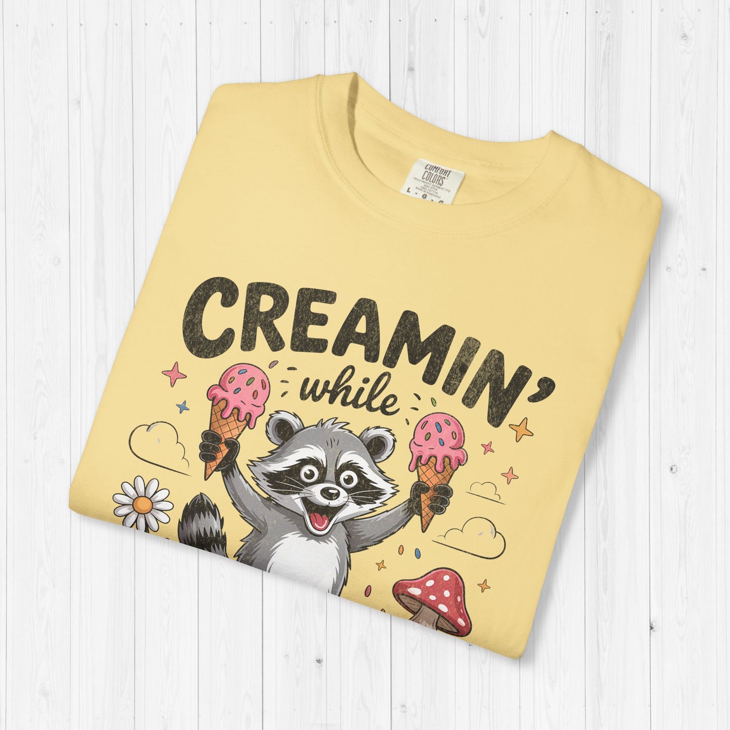 Creaming Screaming Raccoon Shirt
