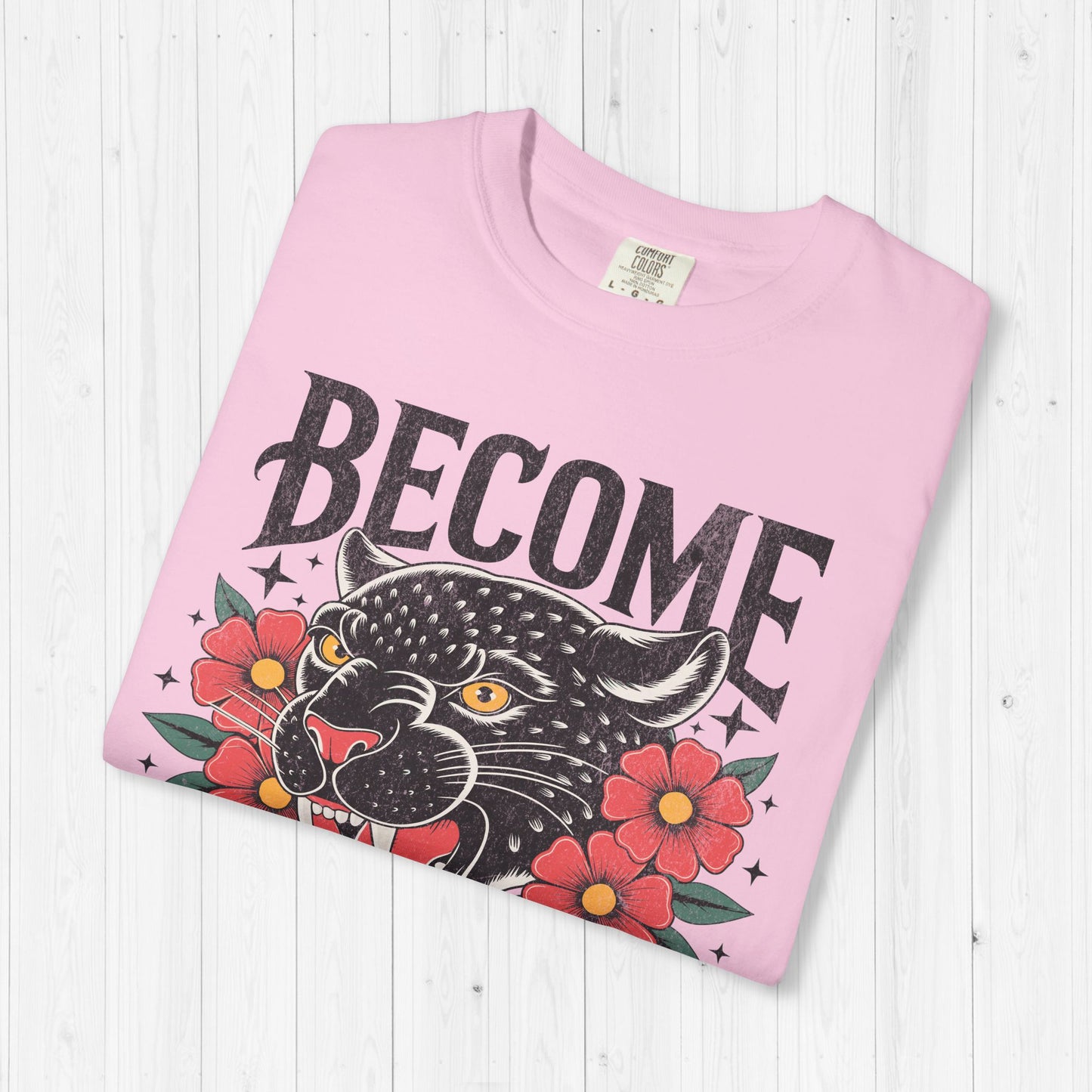 Become Ungovernable T-Shirt | Retro Panther Graphic Tee