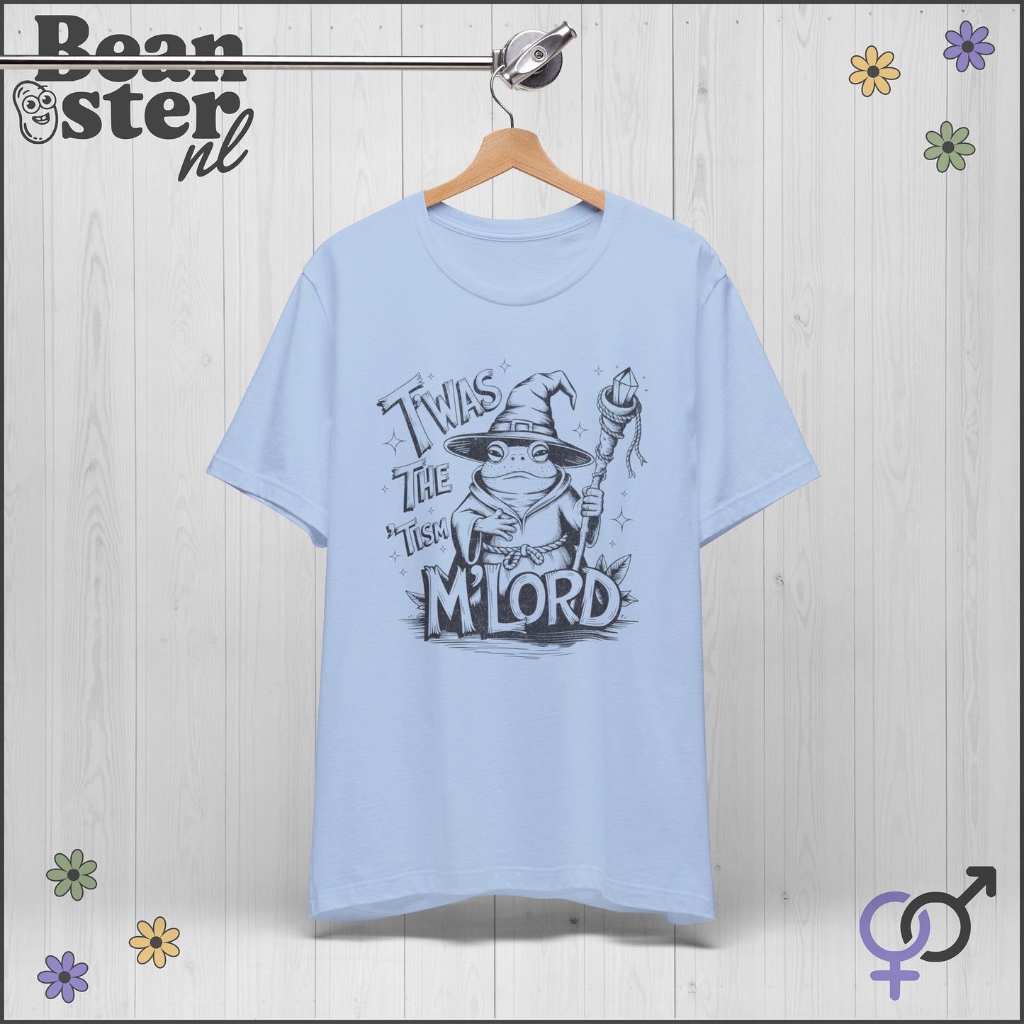 ‘T’was The ’Tism M’lord’ Wizard Frog Meme T-Shirt