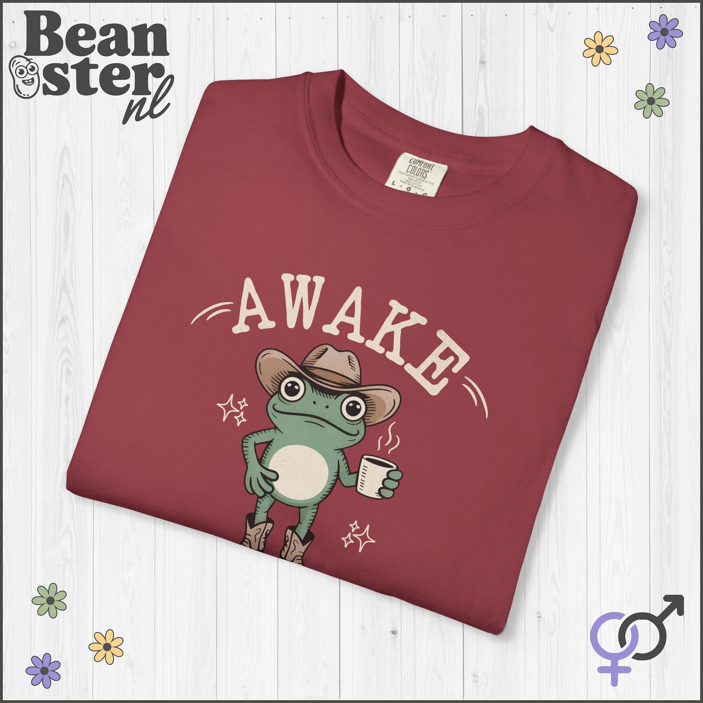 Always Tired Frog Meme T-Shirt – Funny Lazy Mood Tee
