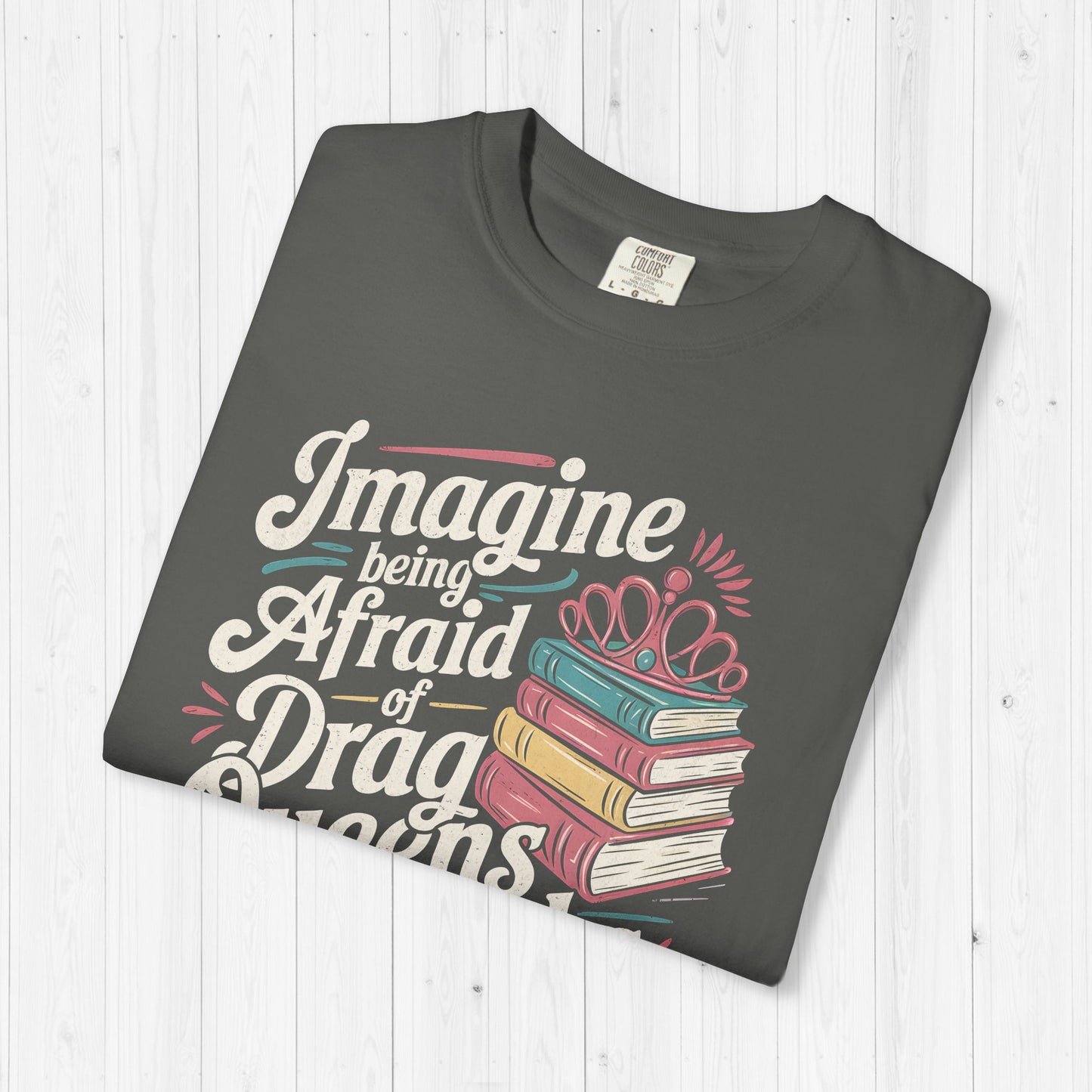 Afraid Of Drag Queens And Books Shirt