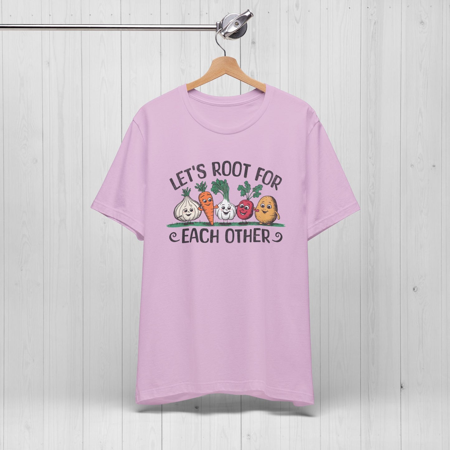 Let’s Root For Each Other T-Shirt | Cute Veggies