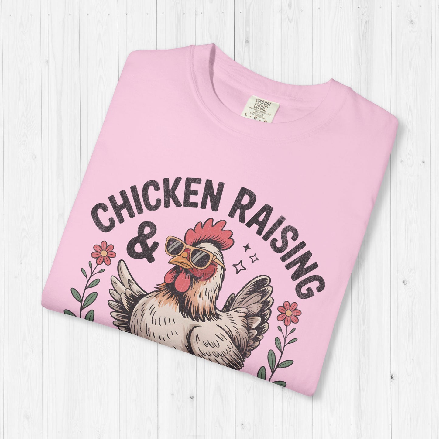 Chicken Raising Jesus Praising Funny Meme Shirt