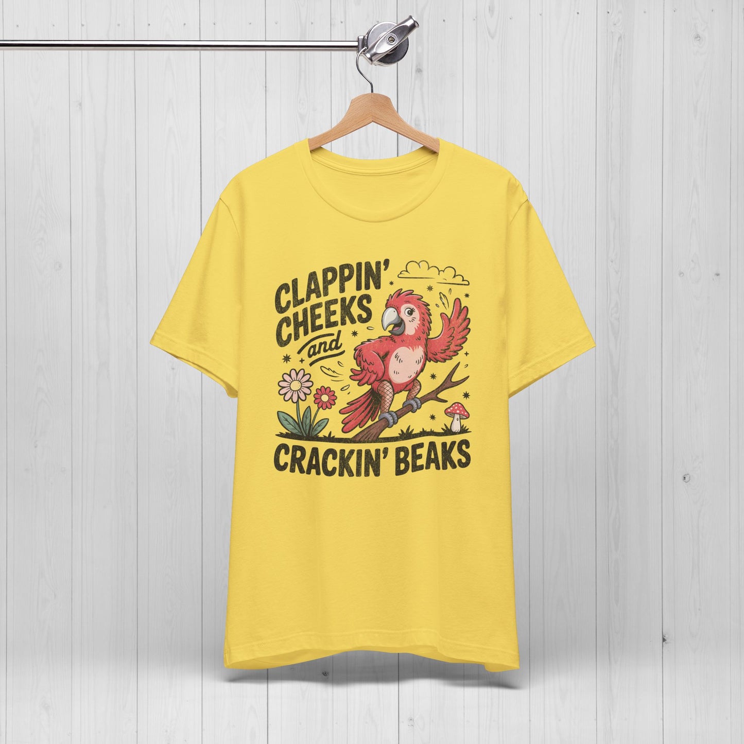 Clappin' Cheeks Sassy Parrot Shirt
