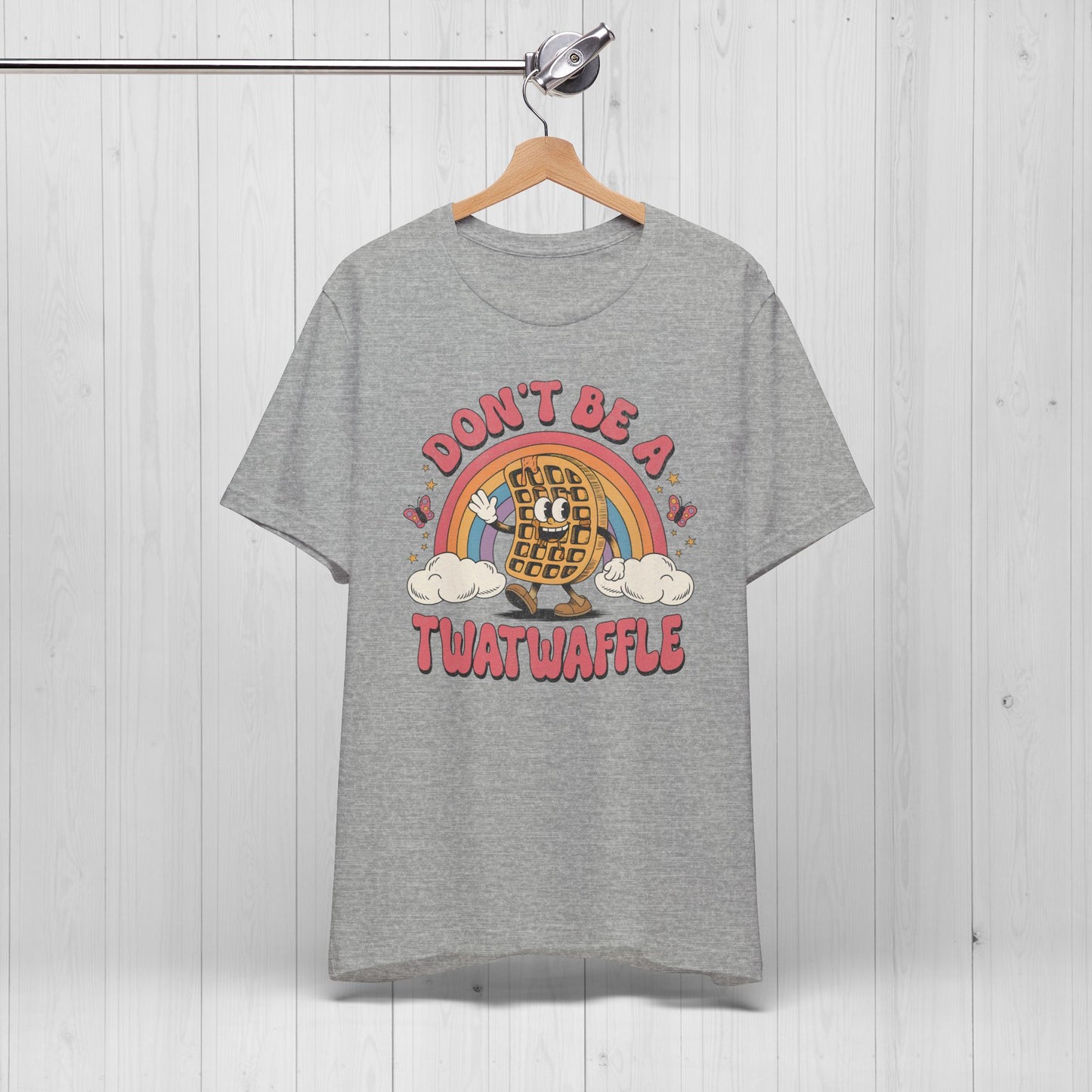 Don’t Be a Twatwaffle Shirt – Funny Rainbow Waffle
