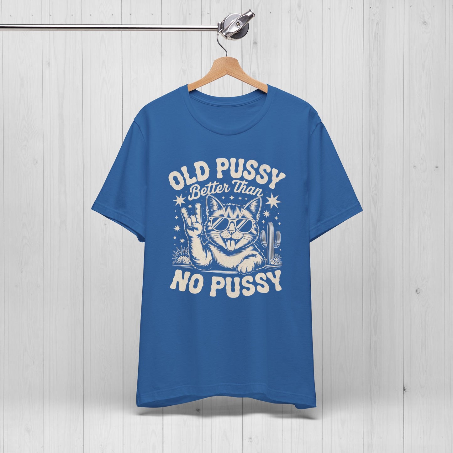 Old Pussy Cat Shirt – Funny Vintage Oversized Tee