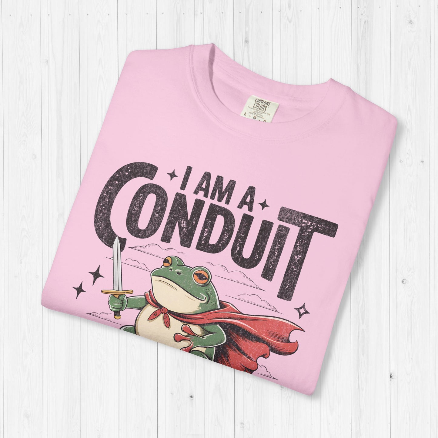 I Am a Conduit for Nonsense Frog Graphic T-Shirt