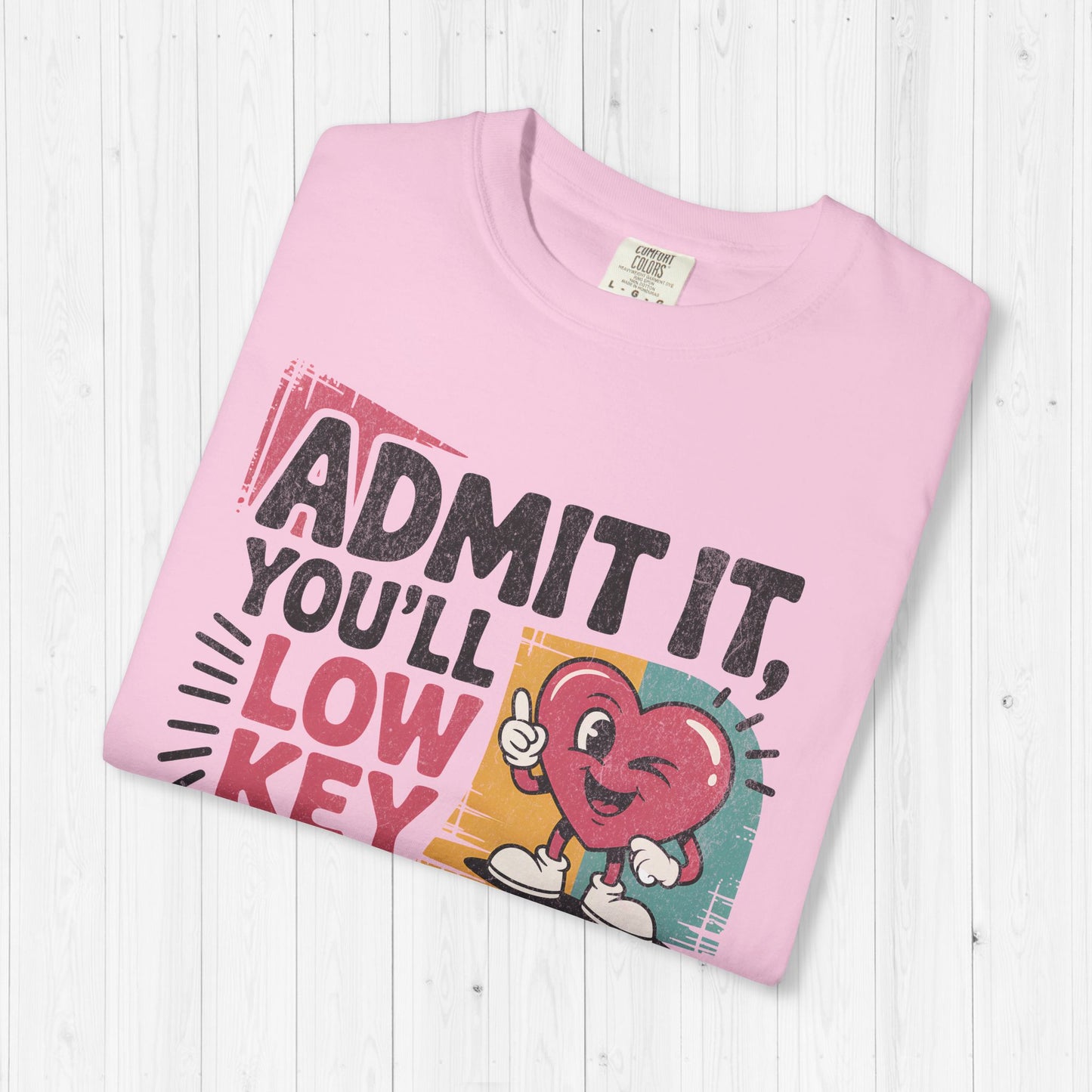 Admit You'll Low Key Miss Me Shirt – 90s Retro Funny Teacher Gift