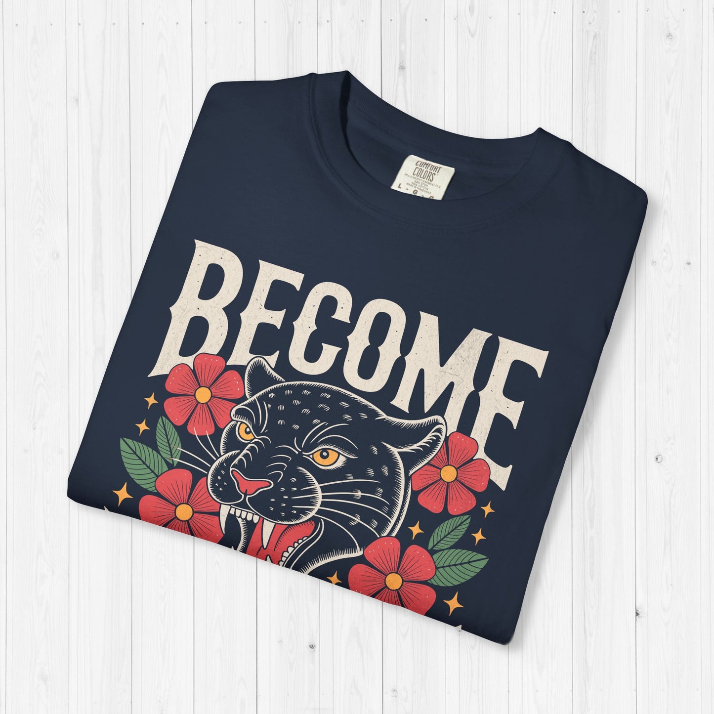 Become Ungovernable T-Shirt | Retro Panther Graphic Tee