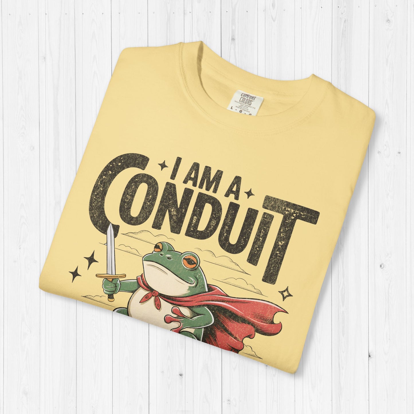 I Am a Conduit for Nonsense Frog Graphic T-Shirt