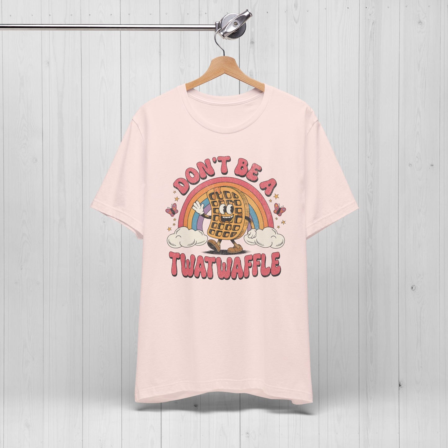 Don’t Be a Twatwaffle Shirt – Funny Rainbow Waffle