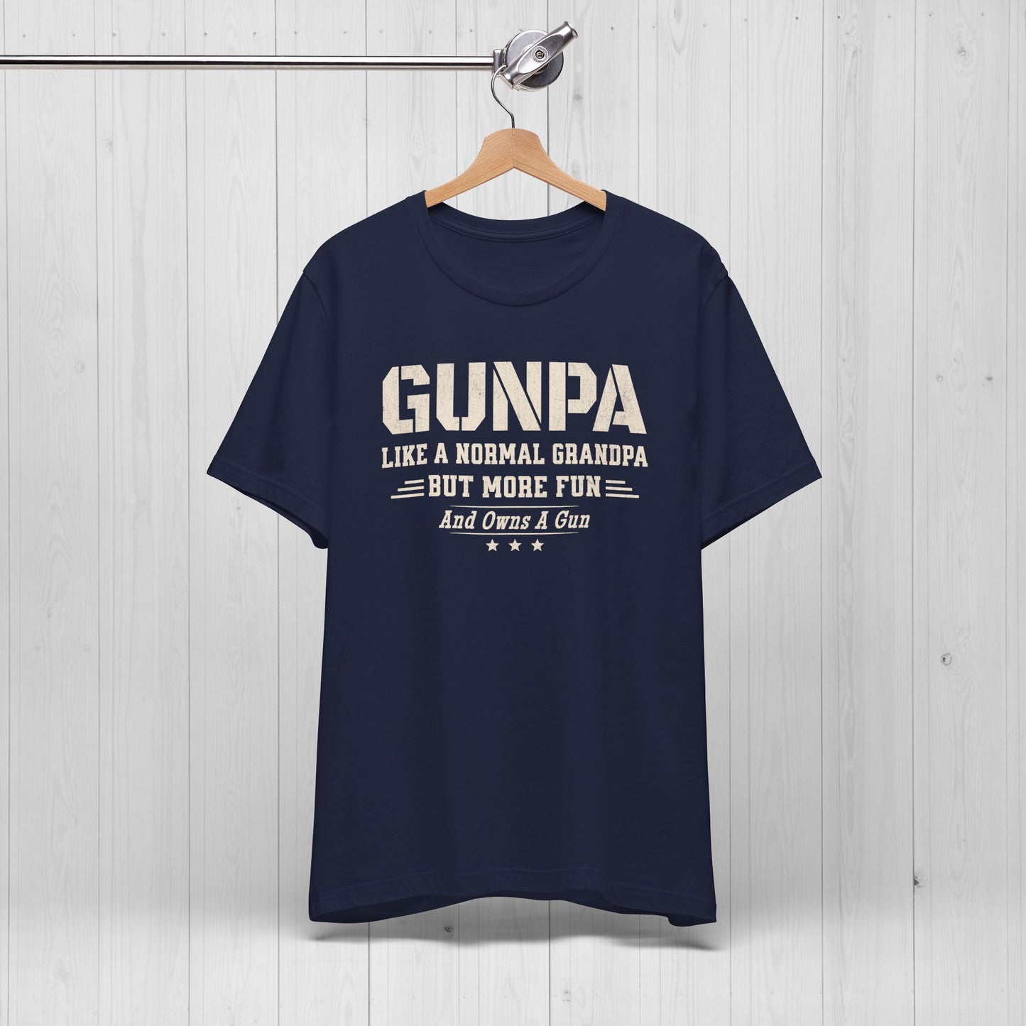 Gunpa Shirt – Funny Grandpa Definition Tee for Weapon Lover Dads