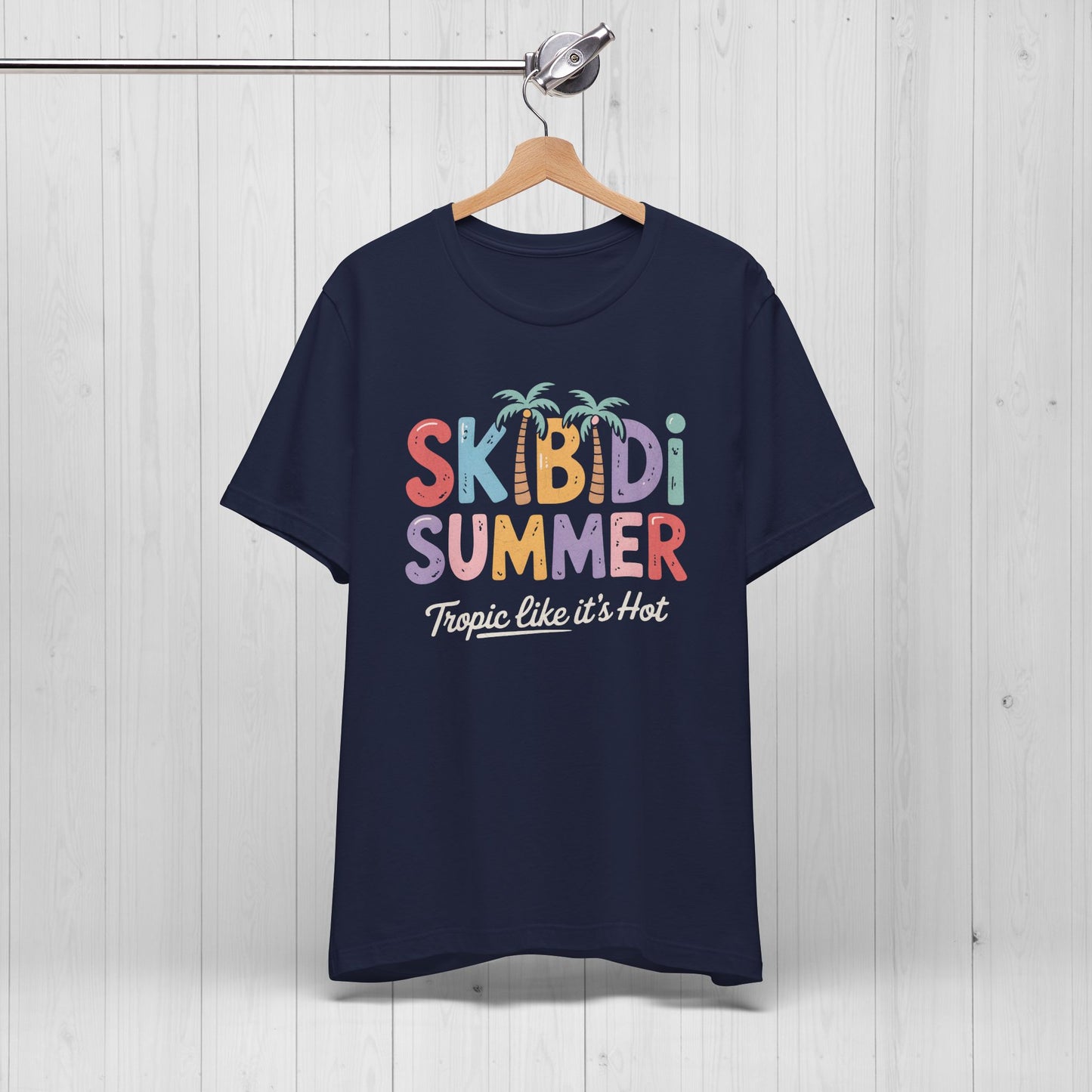 Skibidi Summer Shirt – Funny Retro Y2K Beach Vibes Tee