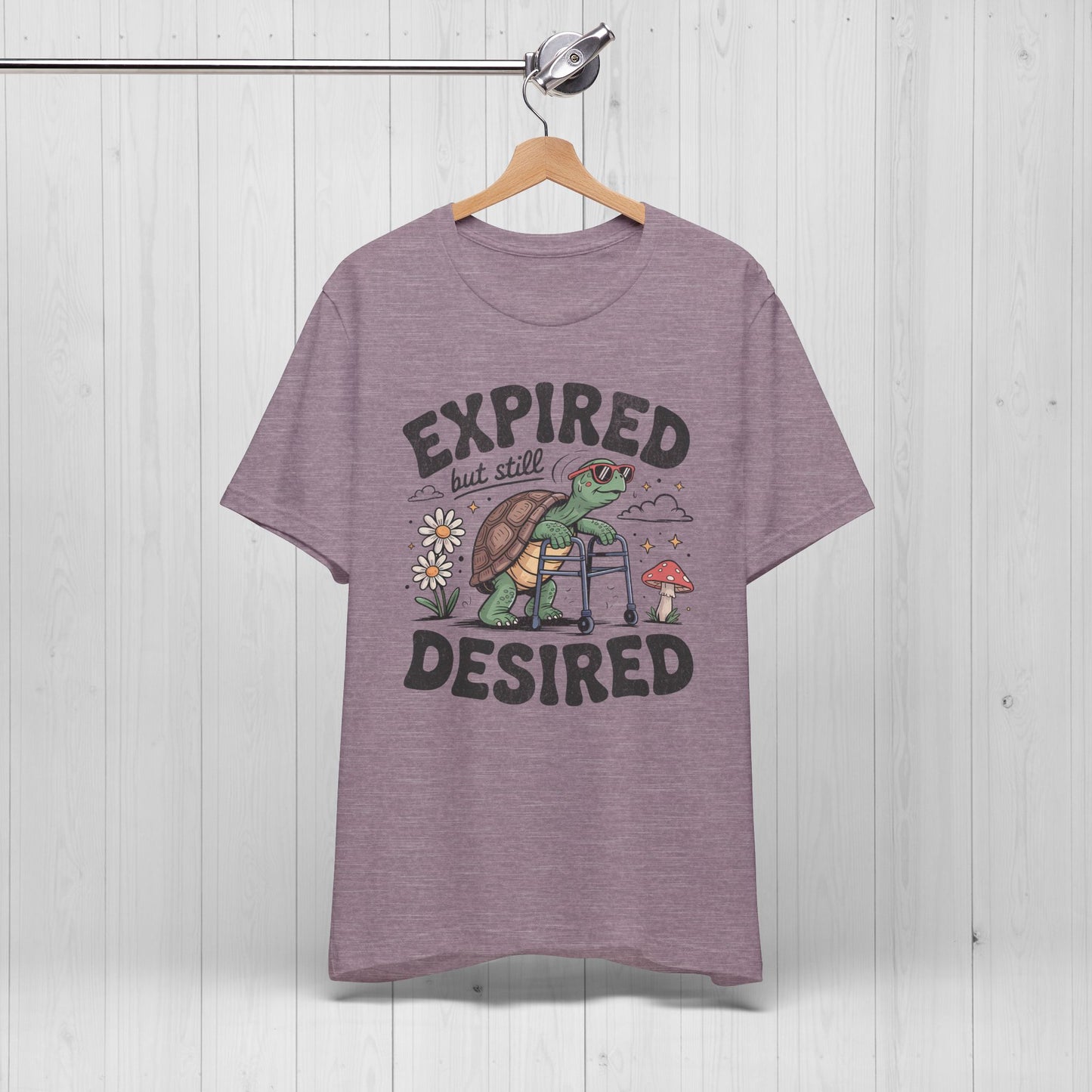 Expired but Still Desired Frog Tee – Funny Retirement Gift