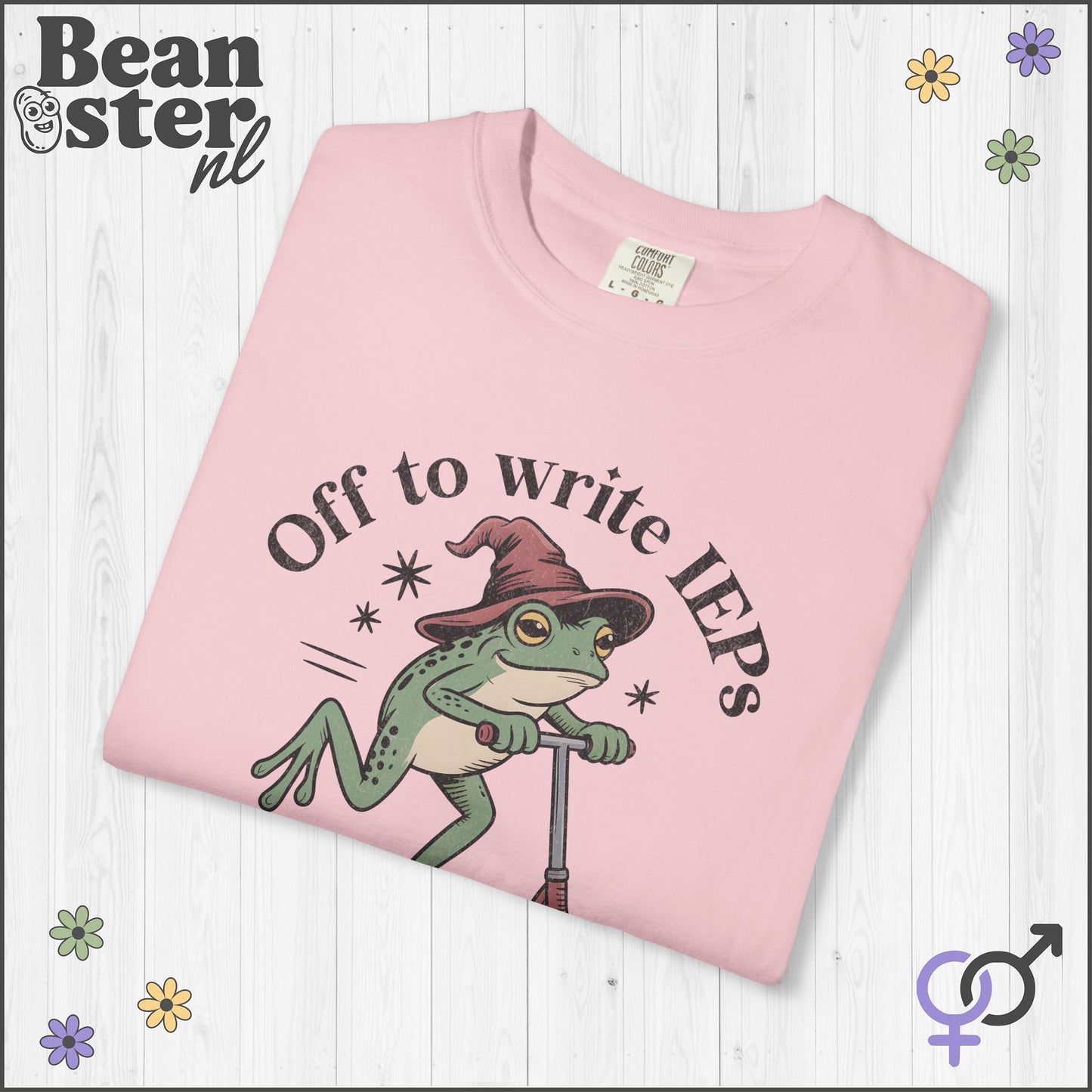 Funny Frog Scooter IEP Shirt | Special Ed Teacher Tee