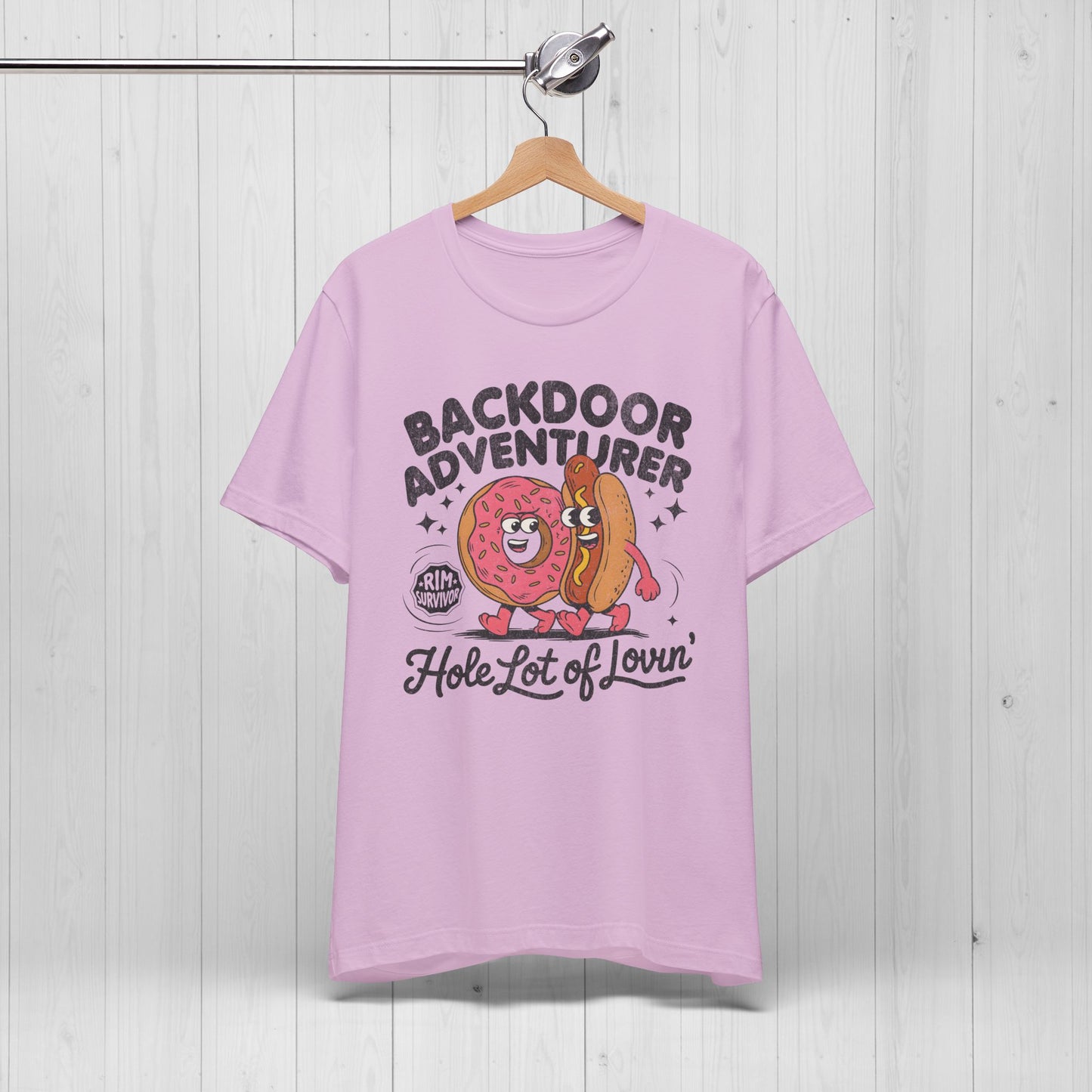 🎯Backdoor Adventurer Shirt | Donut Hotdog Tee