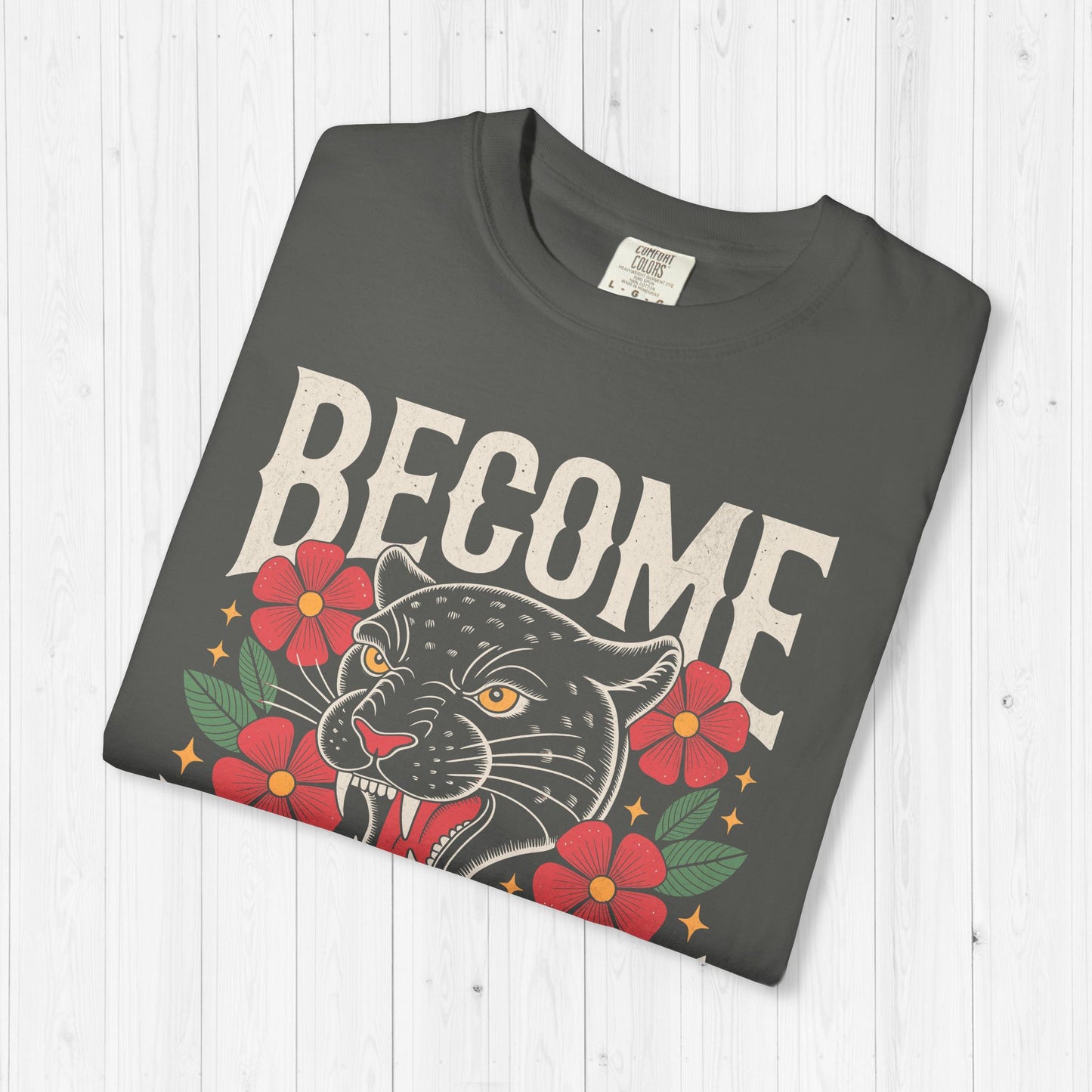 Become Ungovernable T-Shirt | Retro Panther Graphic Tee