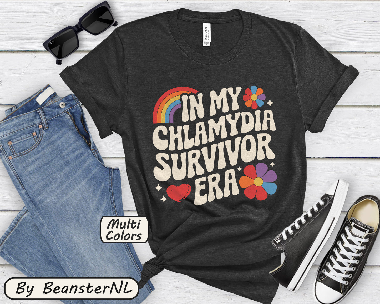 Chlamydia Survivor Era T-Shirt Funny Meme Shirt