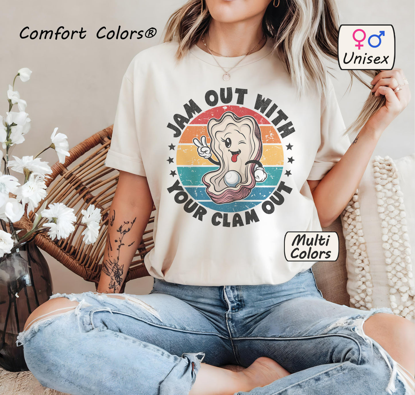 Comfort Colors® Jam Out With Your Clam Out Shirt