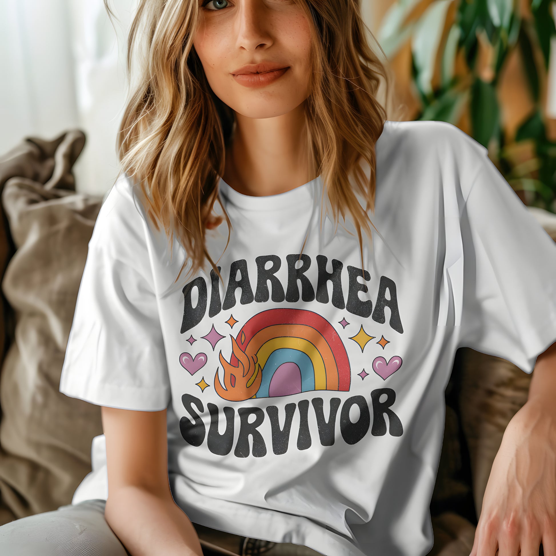 Diarrhea Survivor T-Shirt Funny Meme Shirt