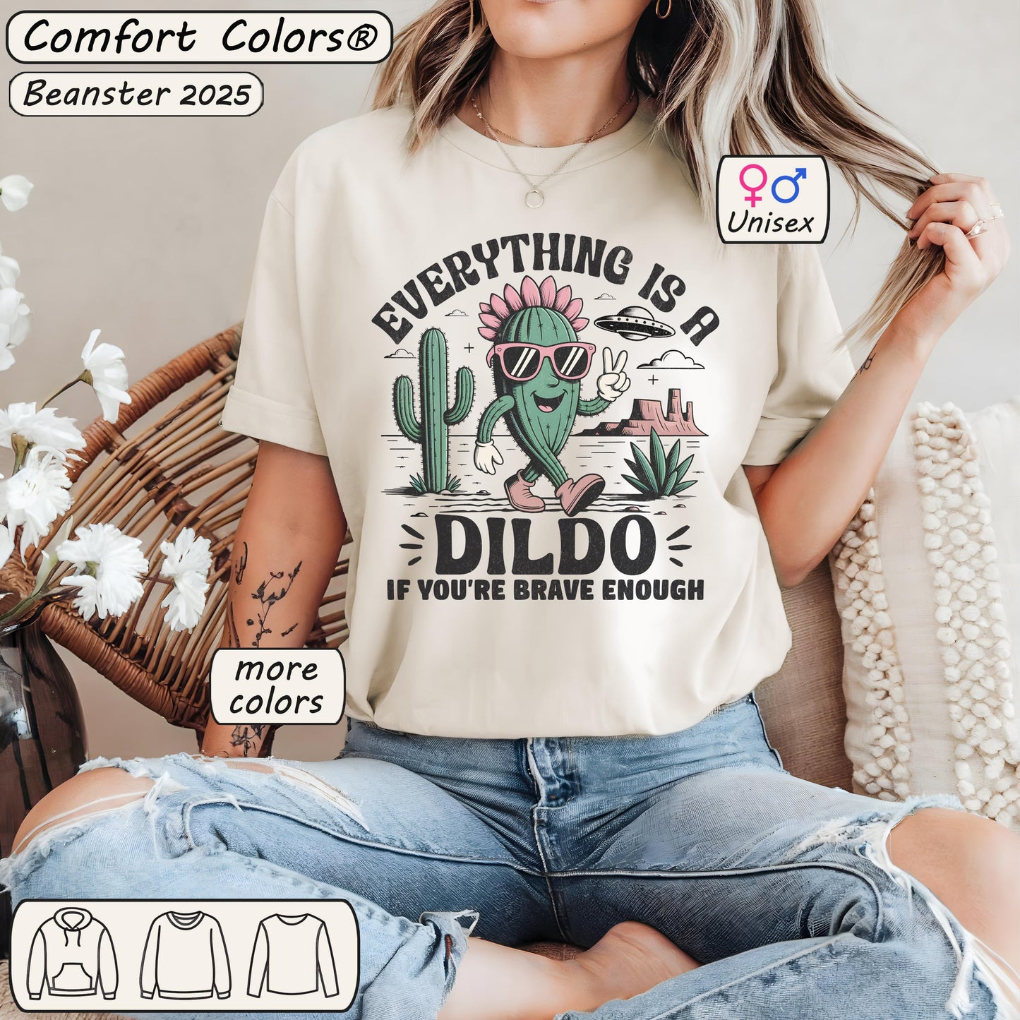 Everything Is A Dildo Funny Shirt