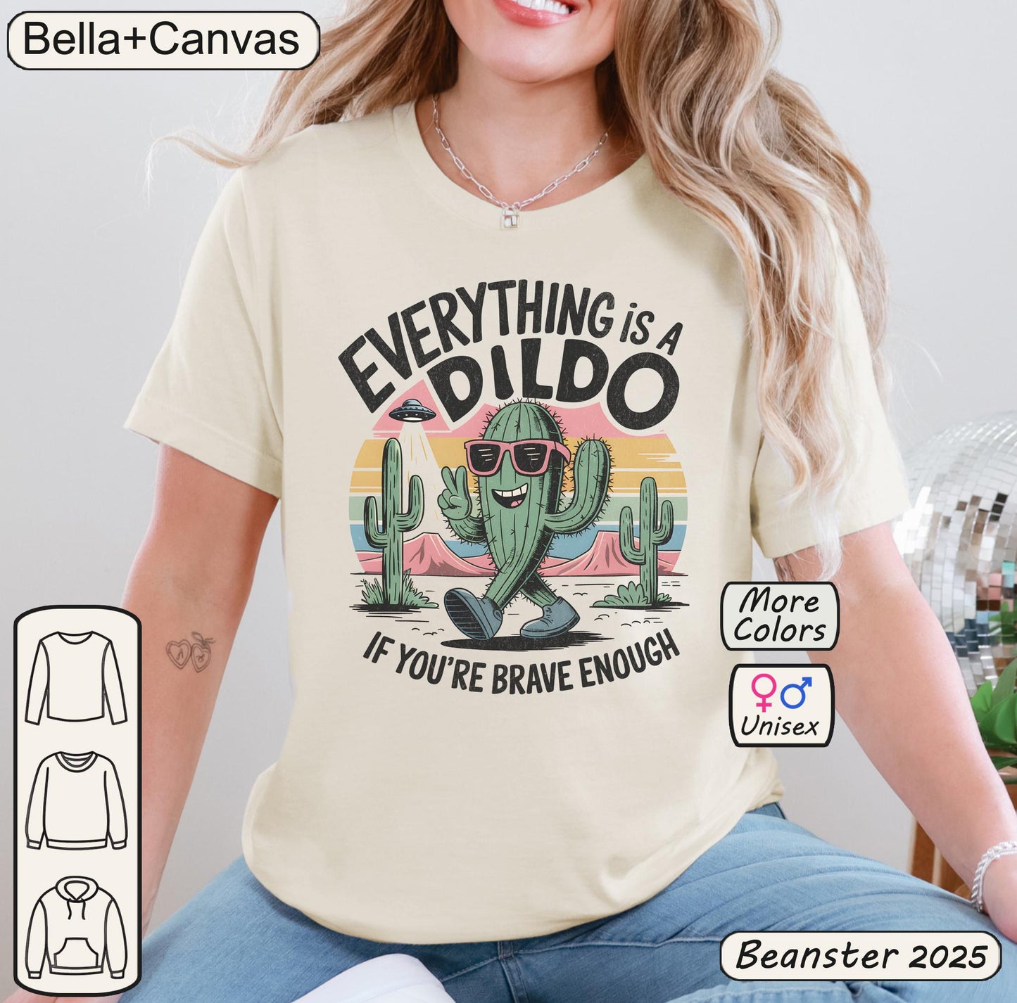 Everything Is A Dildo - Retro Cactus