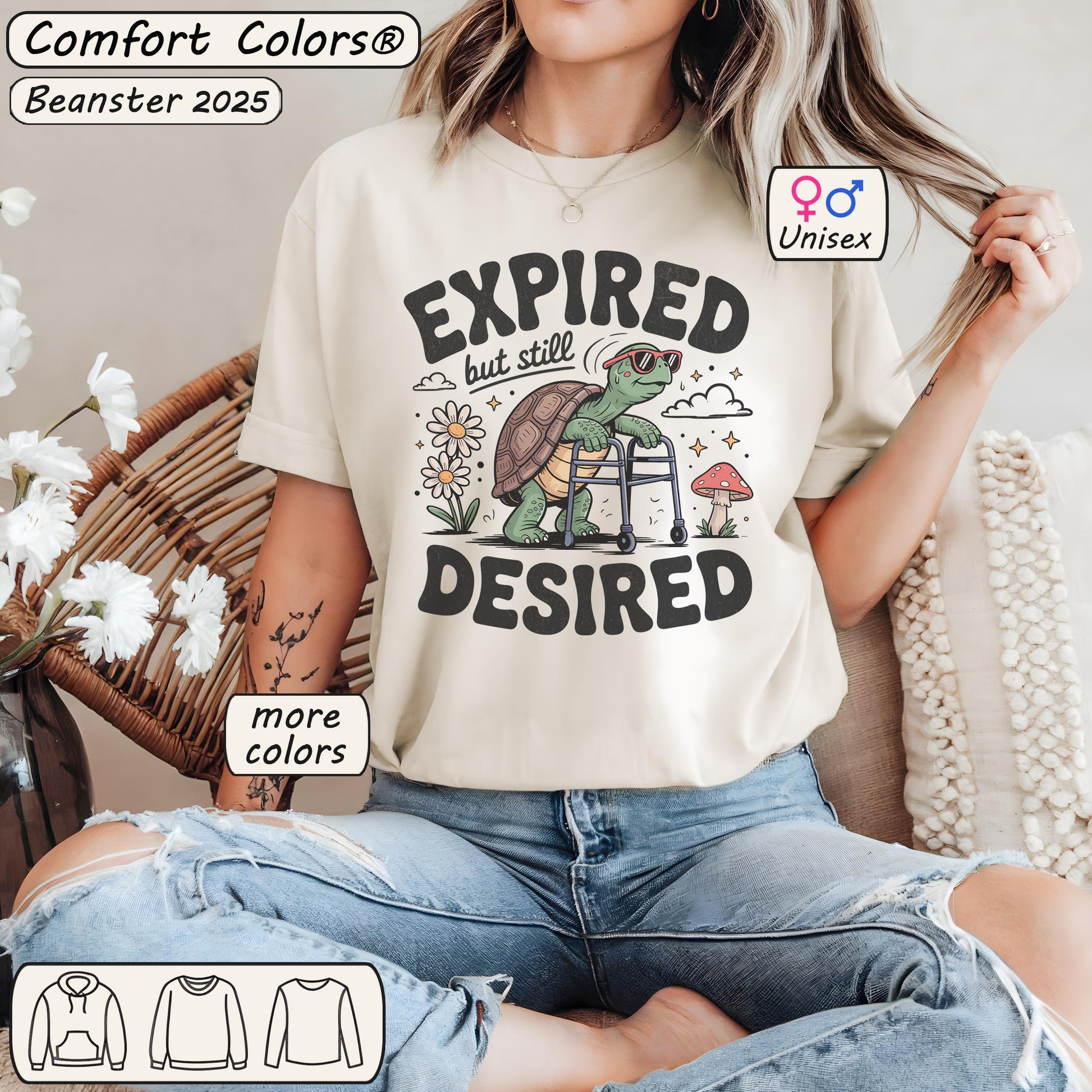 Expired but Still Desired Funny Frog Retirement Tee
