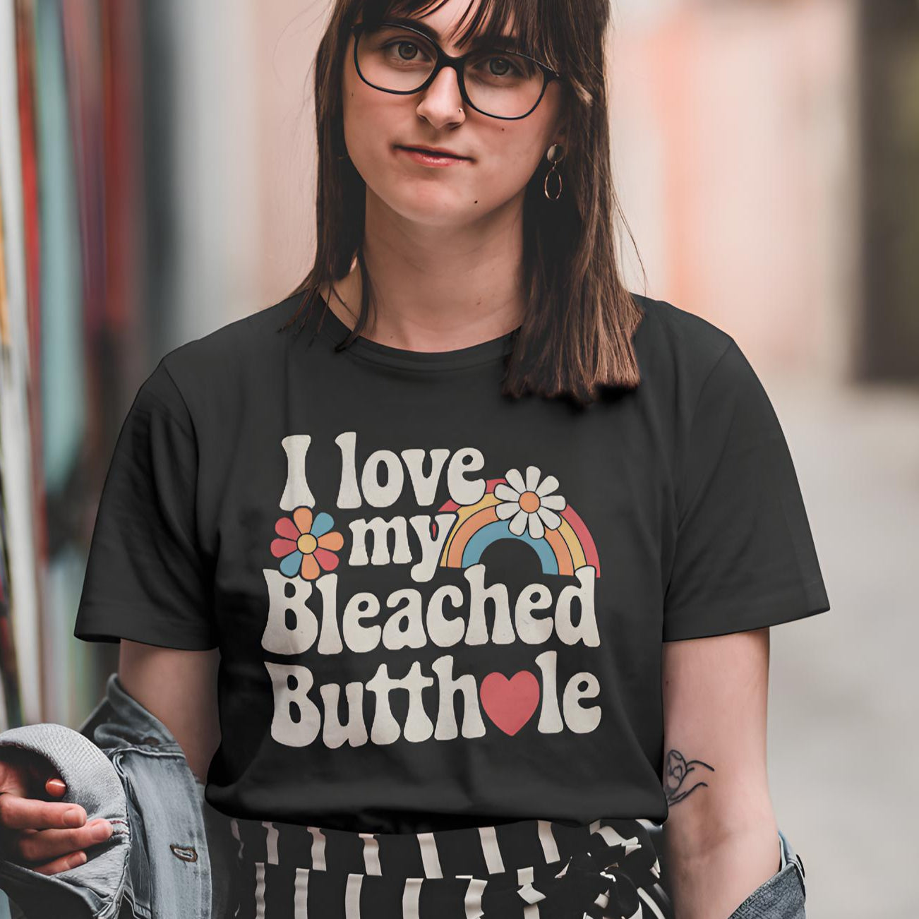 I Bleached Butthole Shirt – Funny Meme Tee