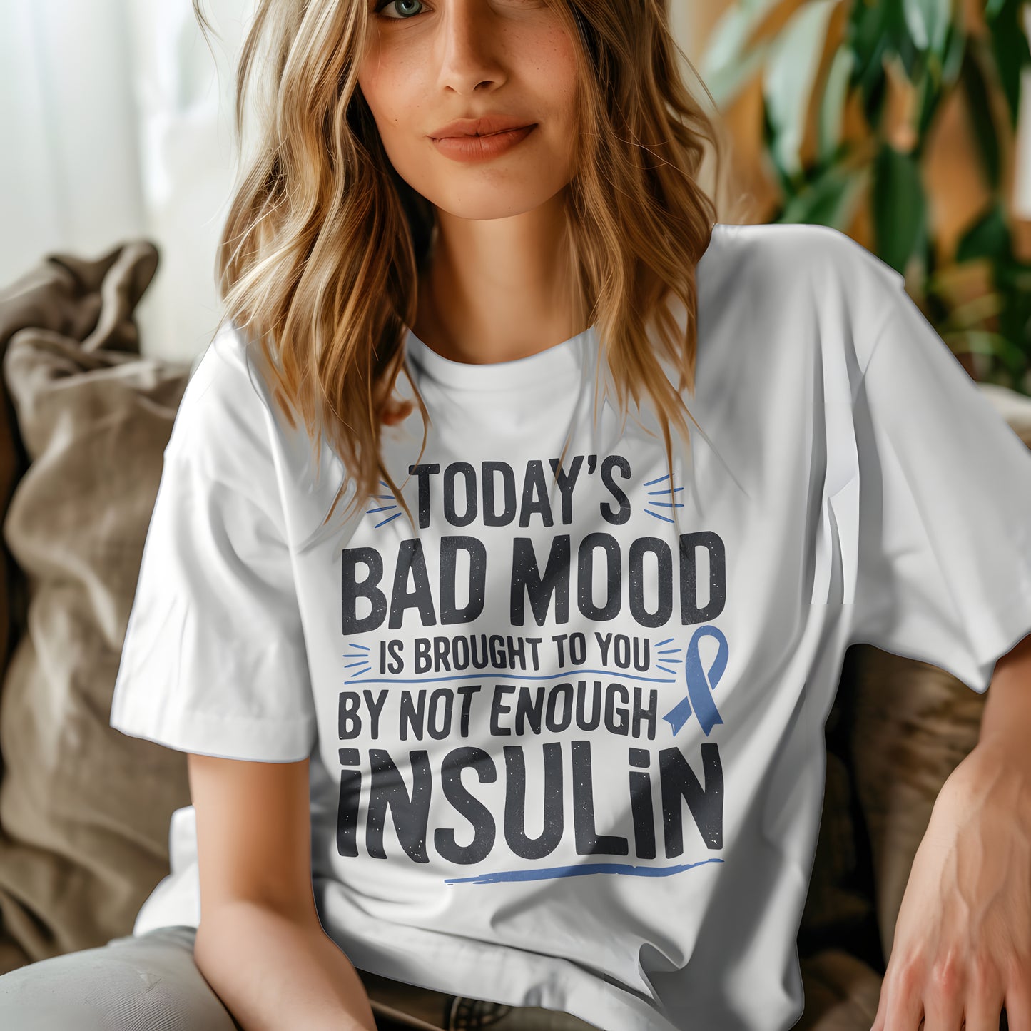 Today's Mood T-Shirt โ Funny Insulin Diabetes Awareness Tee