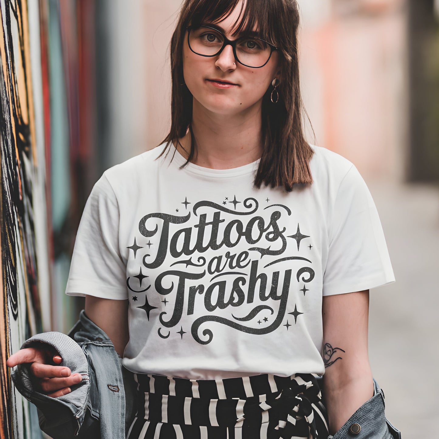 Tattoos Are Trashy Tshirt Funny Tattoo Artist Shirt