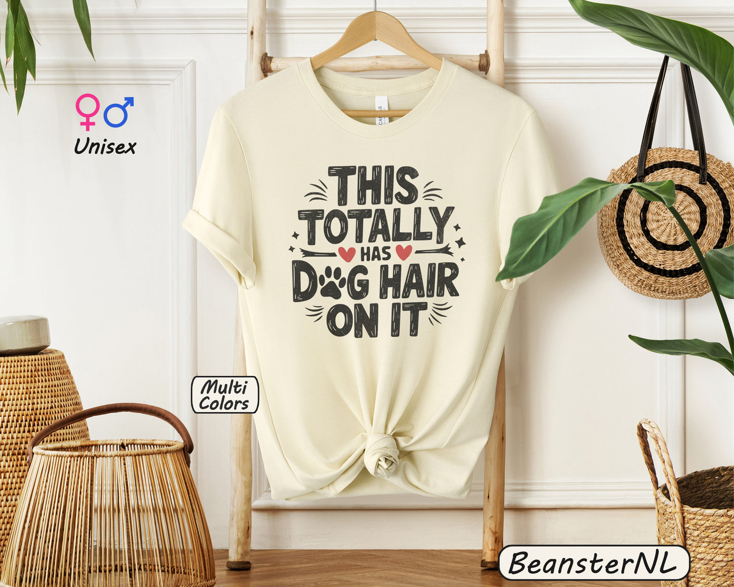 This Totally Has Dog Hair On It Shirt Shedding Dog Tee