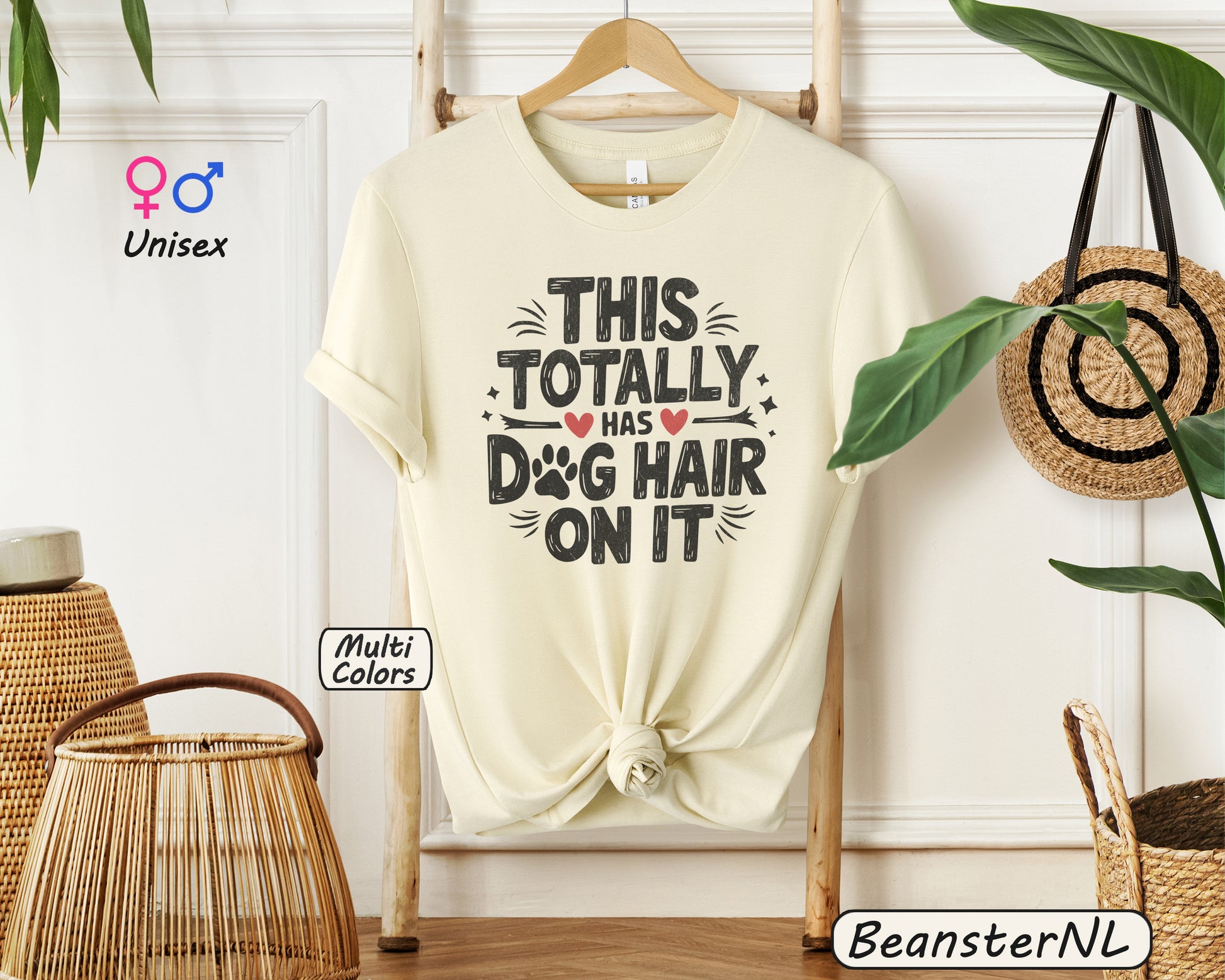 This Totally Has Dog Hair On It Shirt Shedding Dog Tee