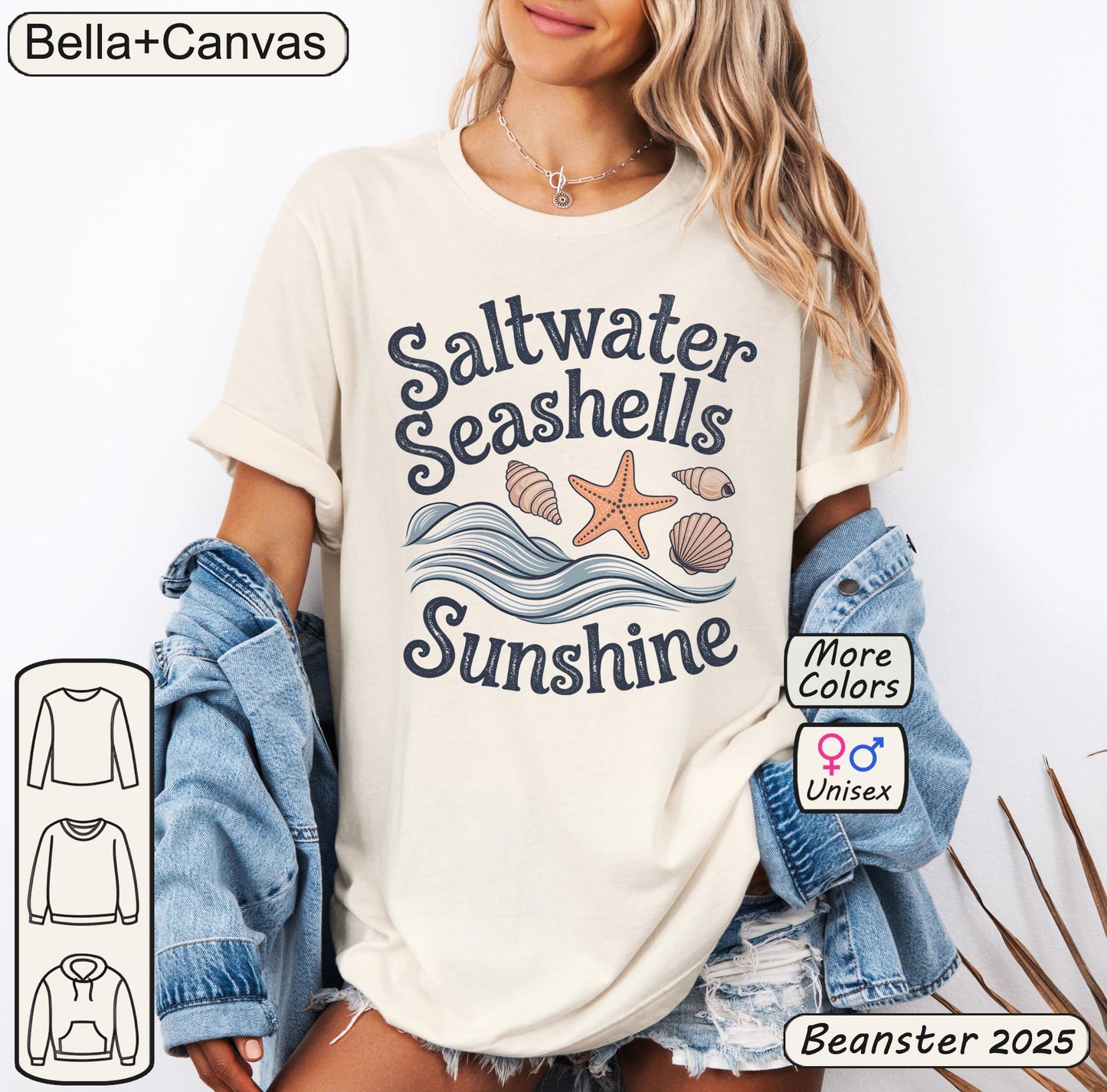 altwater Seashells Sunshine Tee โ Vintage Beach Vibes