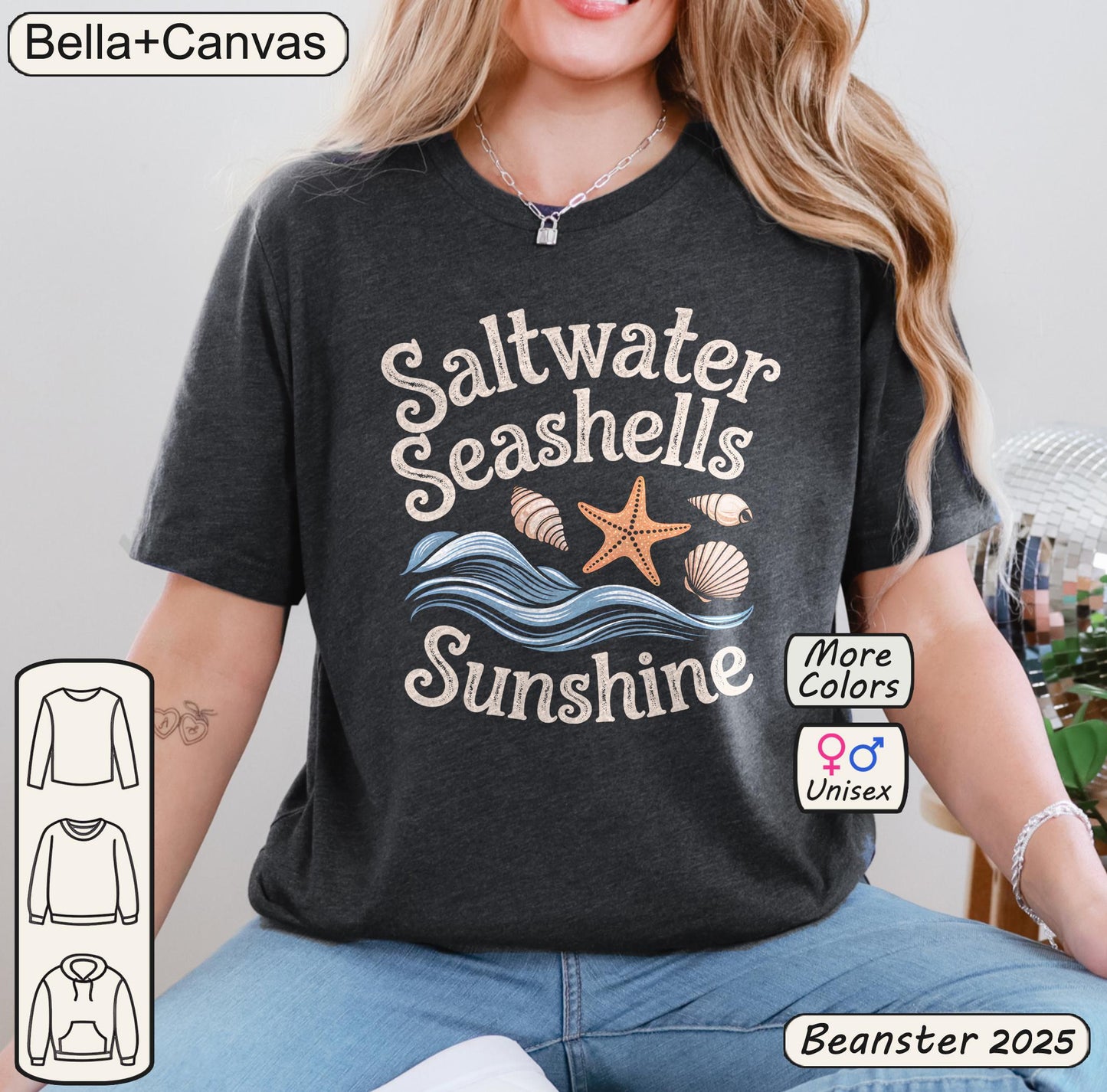 altwater Seashells Sunshine Tee โ Vintage Beach Vibes