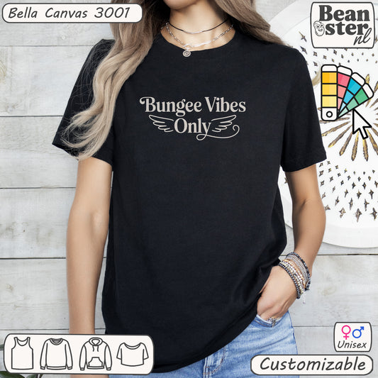 Bungee Fitness shirt for extreme sports fans – funny gym tee