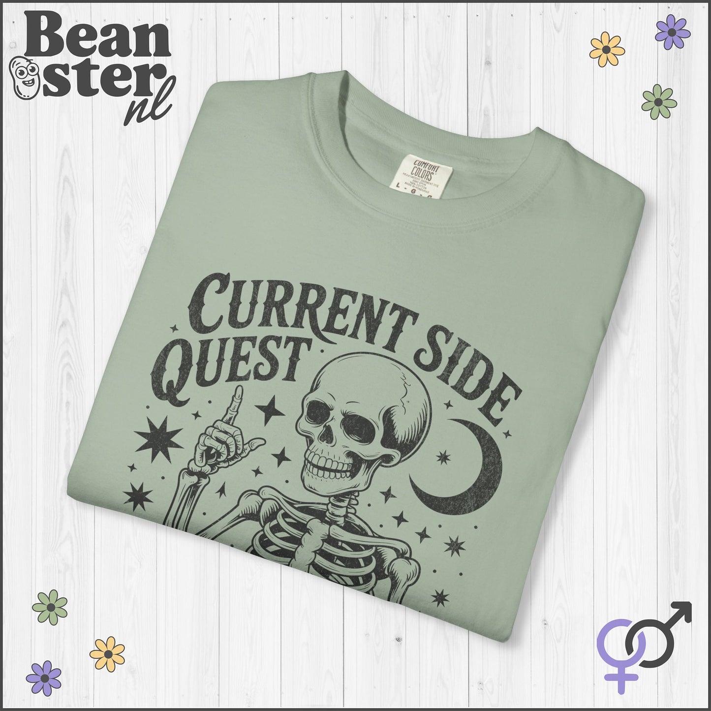 Funny ADHD Skeleton Shirt – Neurospicy, Gen Z Humor Tee