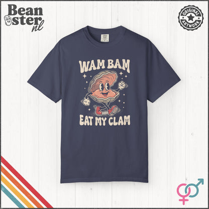 Eat My Clam T-Shirt – Funny NSFW Retro Graphic Tee