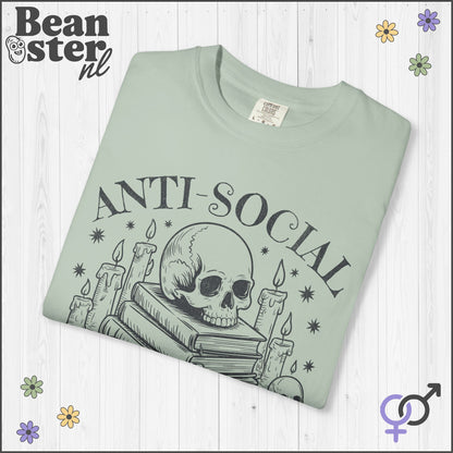 Anti Social Book Club T-Shirt | Funny Book Lover Tee