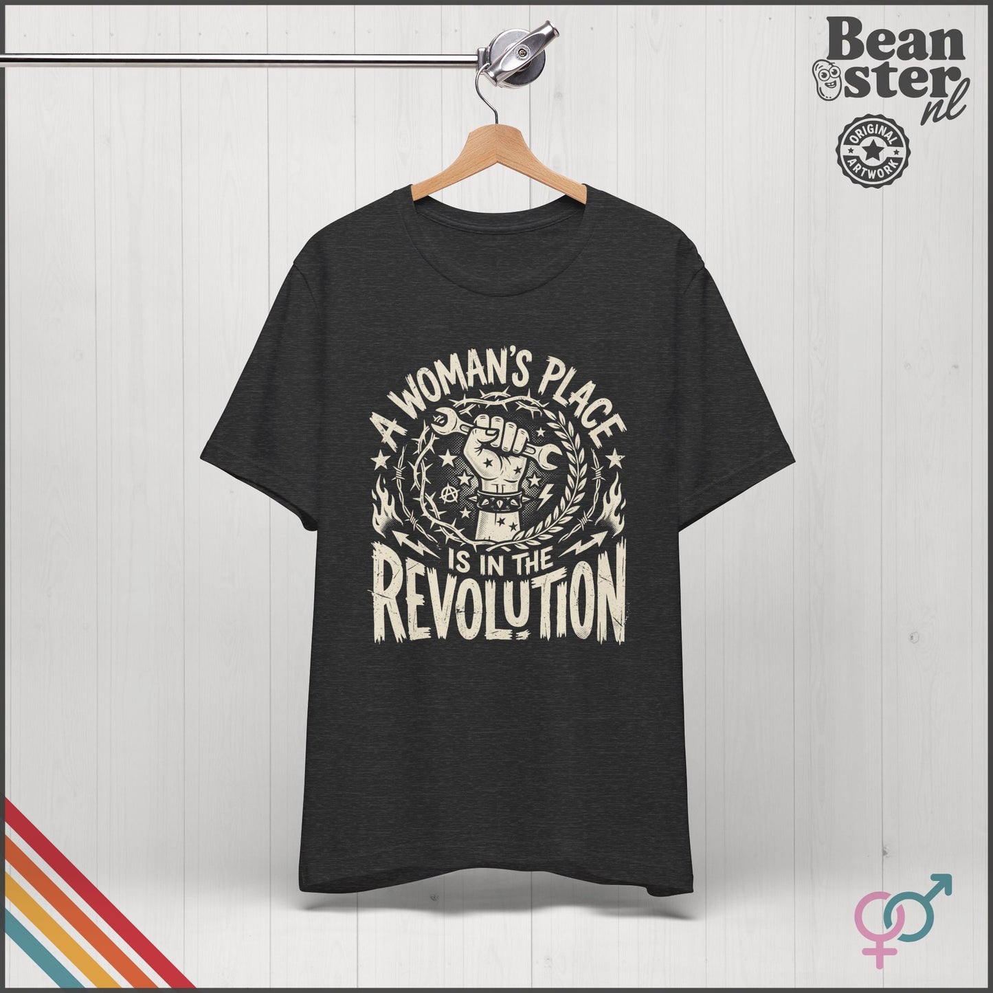 A Woman's Place Is in the Revolution T-Shirt