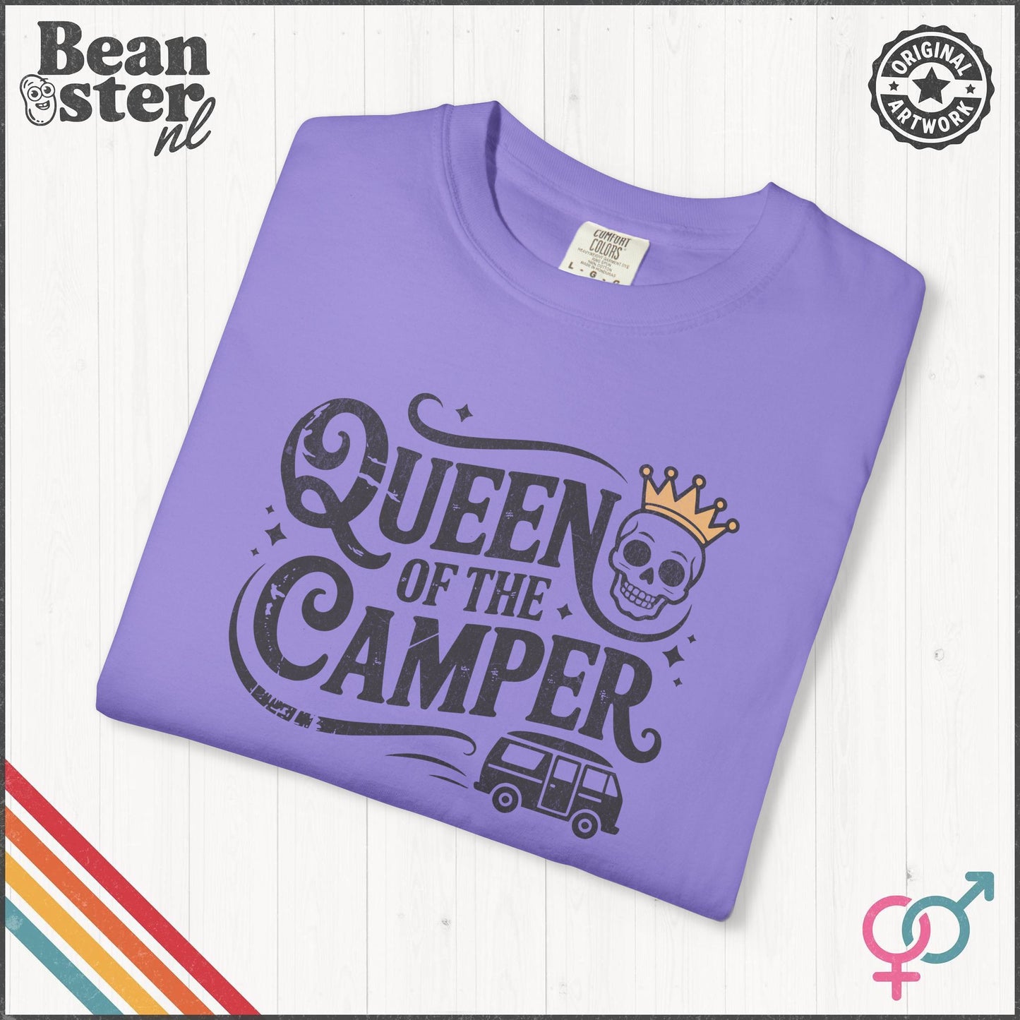 Queen of the Camper T-Shirt – Funny Camping Tee