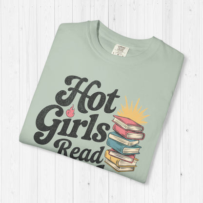Hot Girls Read Books Shirt 🔥
