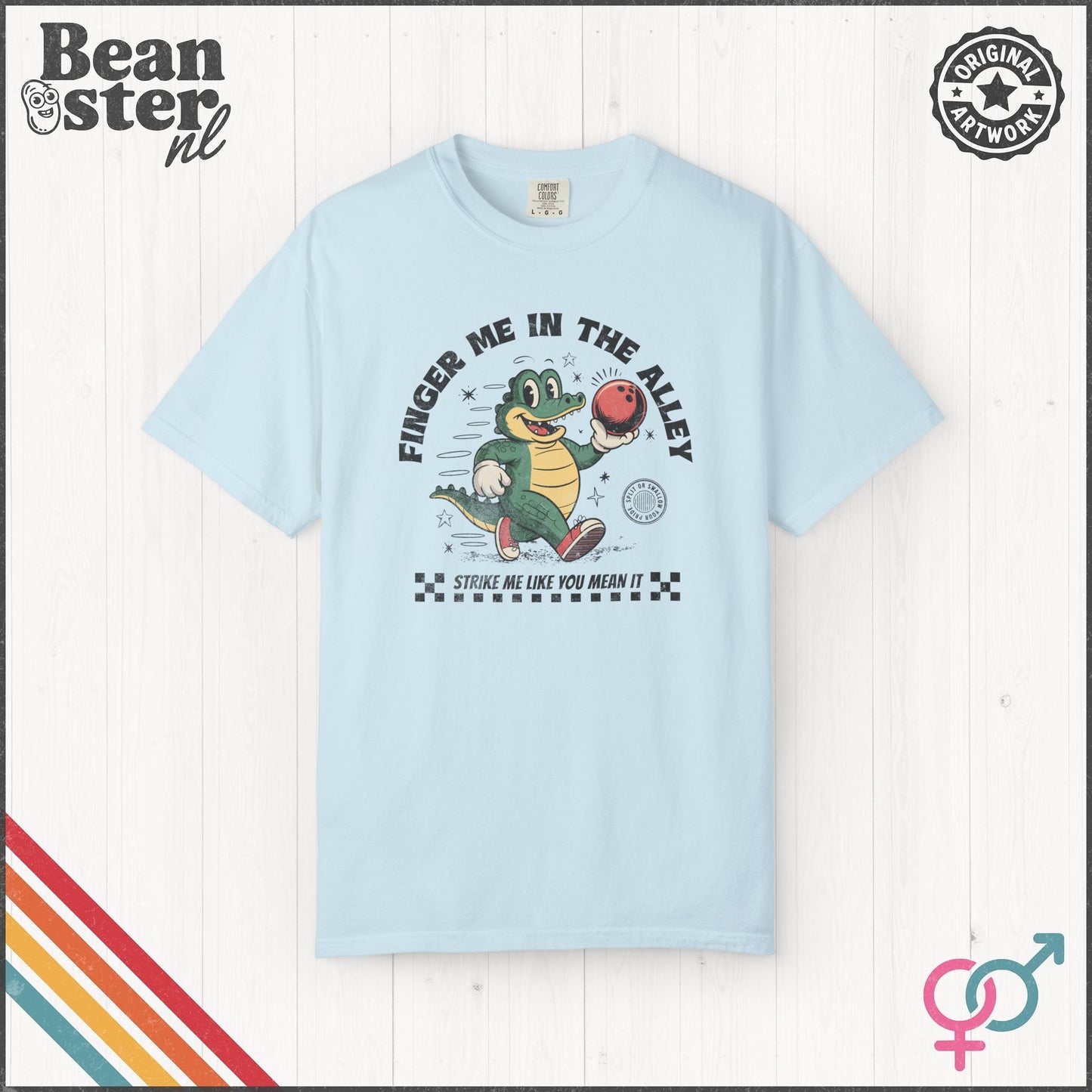 Raunchy Bowling T-Shirt – Funny Adult League Night Tee