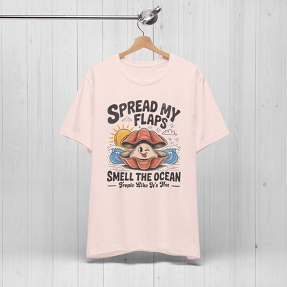 Spread My Flaps Smell The Ocean Tee Funny Summer Shirt