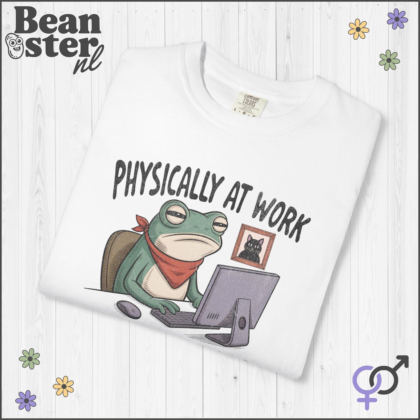 Physically At Work Mentally At Home With My Cat