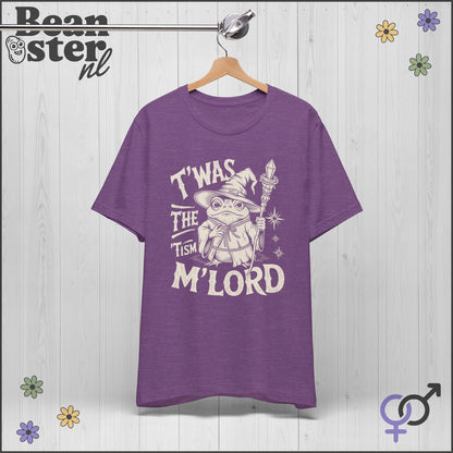 ‘T’was The ’Tism M’lord’ Wizard Frog Meme T-Shirt