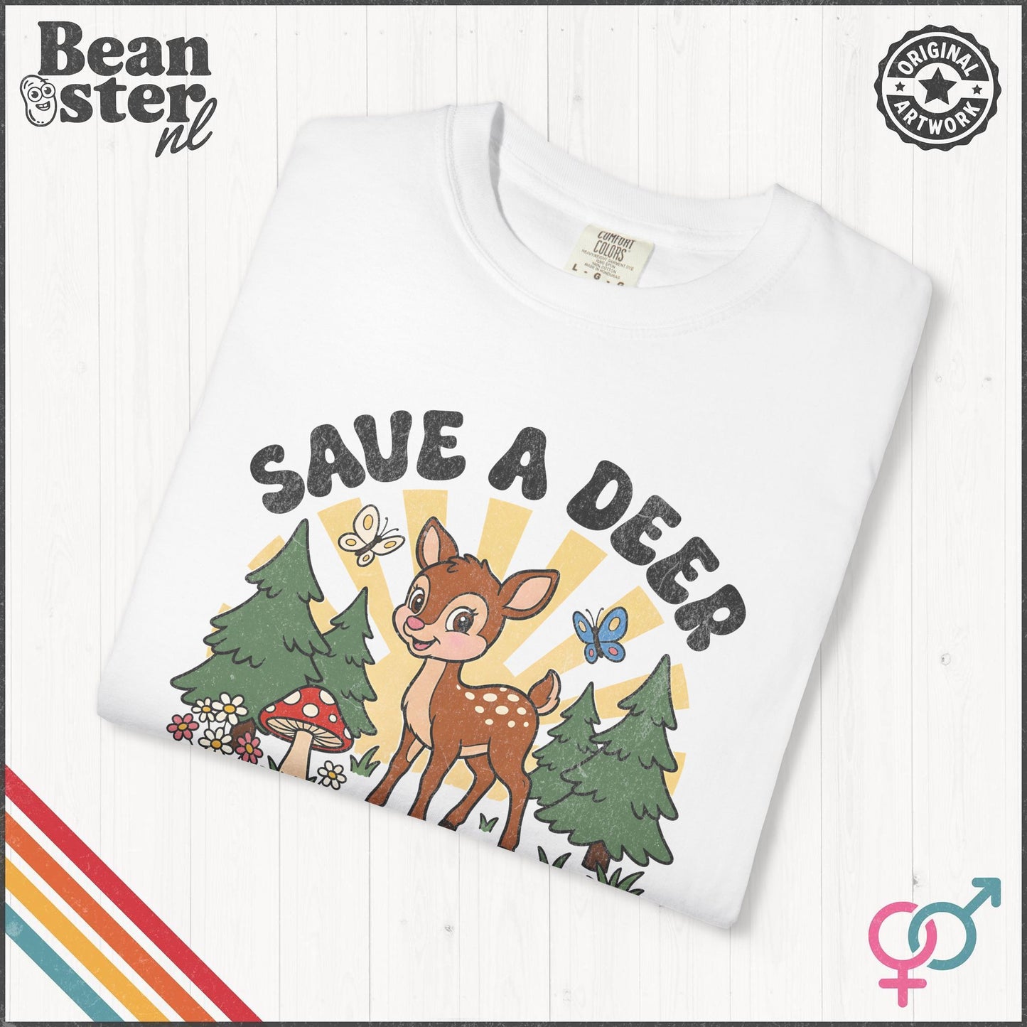 Save A Deer Hunt A Racist Funny Protest T-Shirt