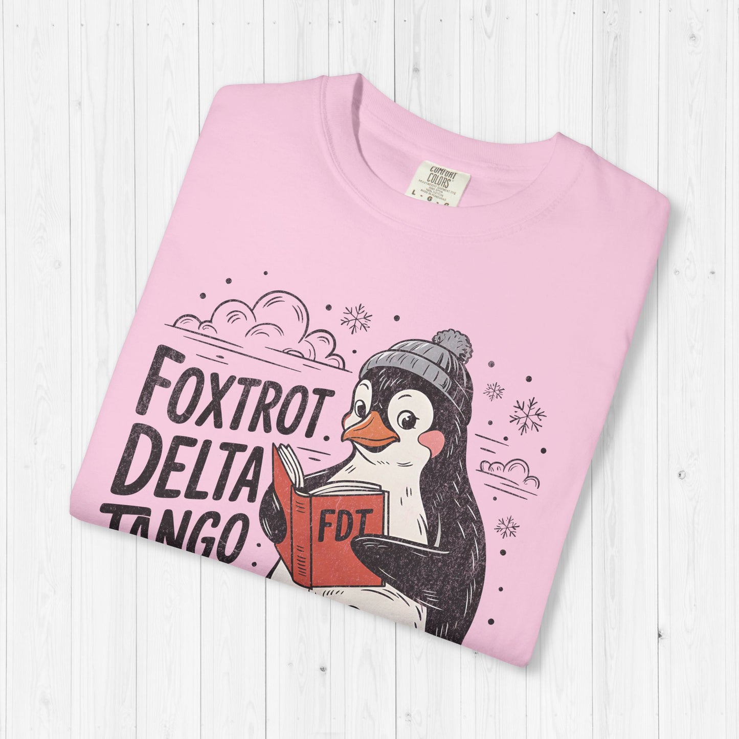 Foxtrot Delta Tango Penguin Tee – Funny FDT Statement Shirt