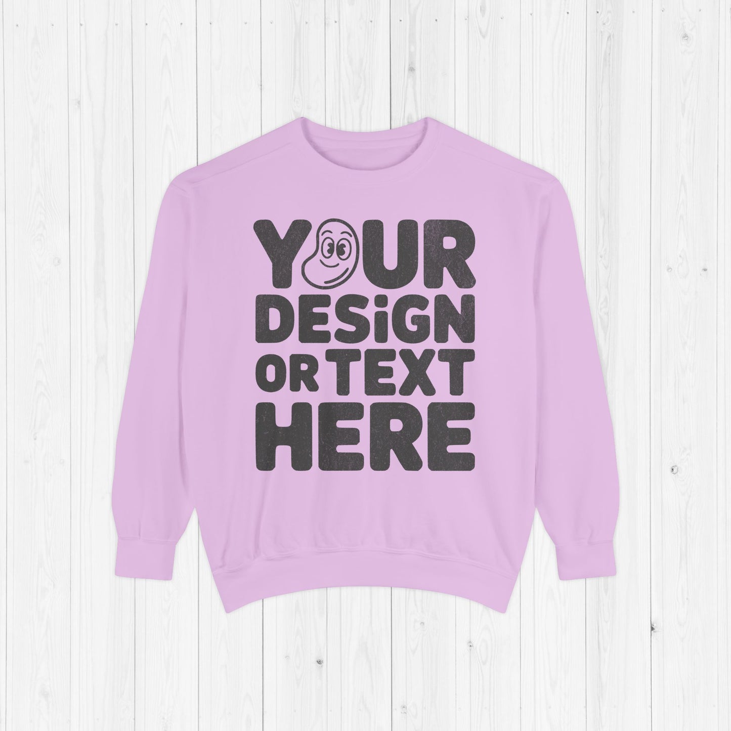 Custom Comfort Colors 1566 Vintage Personalized Unisex Sweatshirt