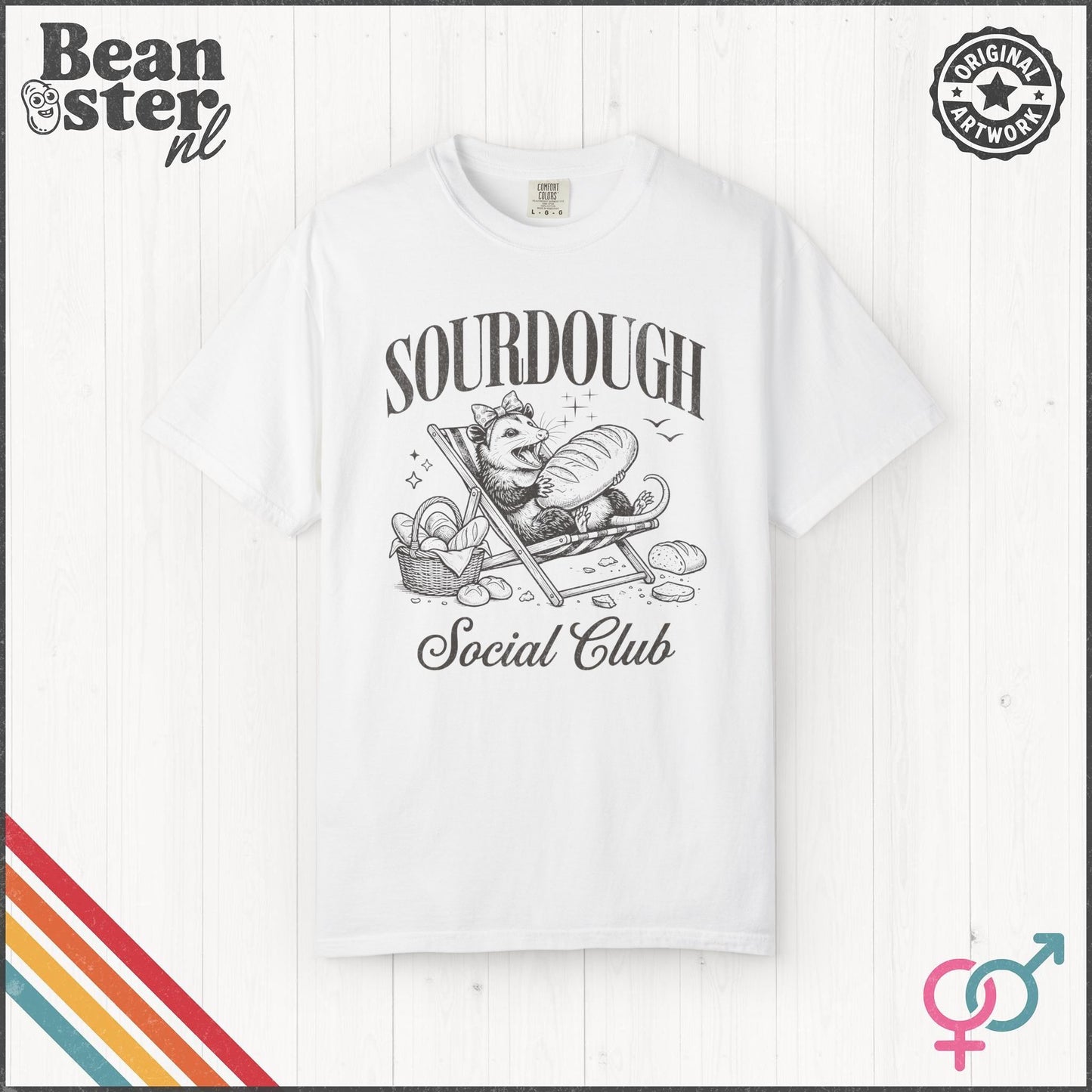 Sourdough Social Club T-Shirt | Bread Lover Shirt