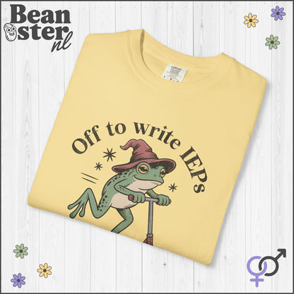 Funny Frog Scooter IEP Shirt | Special Ed Teacher Tee